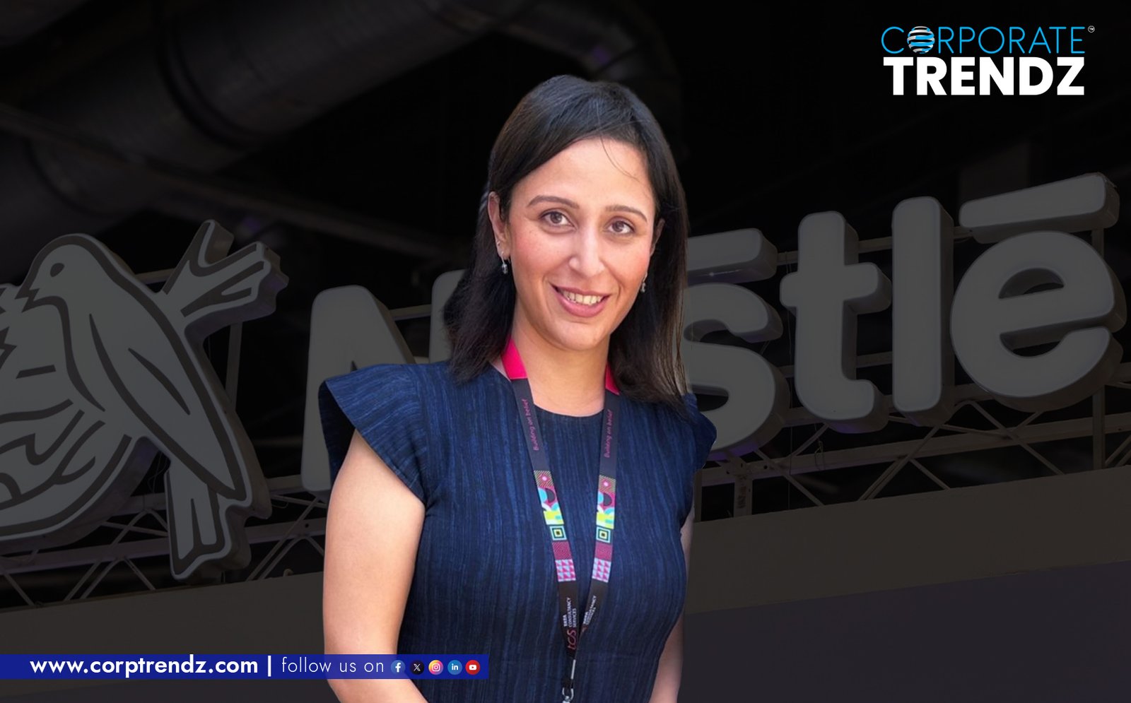 A professional headshot of Riddhi Adlakha, the new Region Head – Marketing, Sales, and E-commerce IT for Asia, Oceania, and Africa at Nestlé.