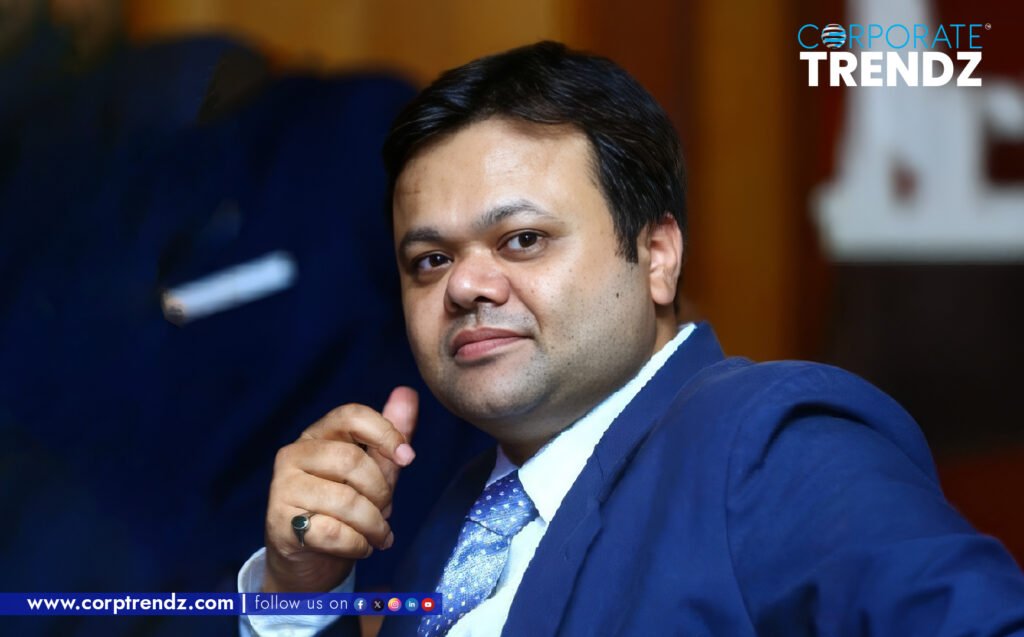 A professional headshot of Rupesh Pandey, the newly appointed Vice President of Operations & Administration at Kaldan Samudhra Palace.