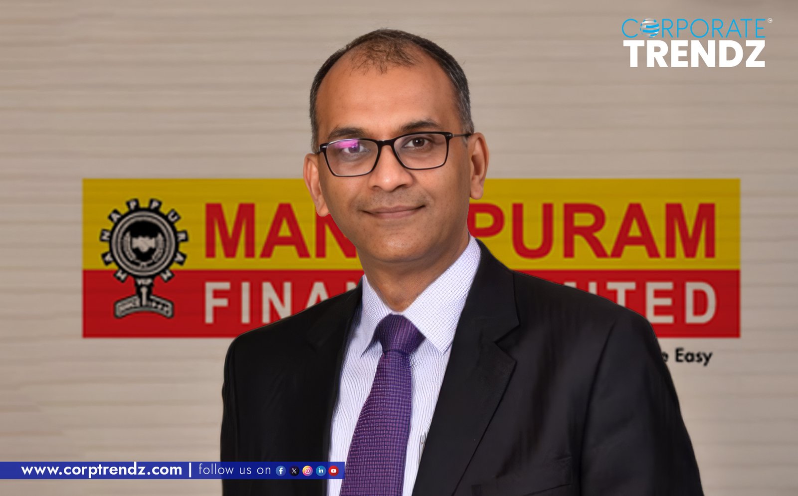 Ashish Chandak joins Manappuram Finance Limited as Group Chief Compliance Officer