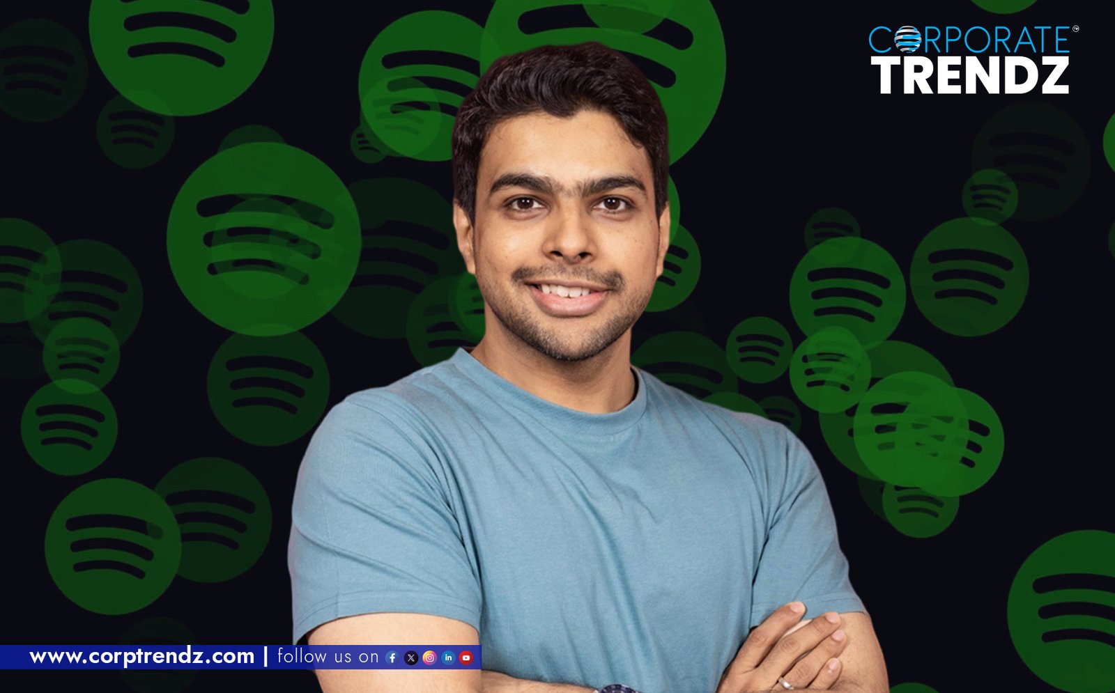 A professional headshot of Shreyas Haridas, the newly appointed HR Director for JAPAC and SAMEA regions at Spotify.