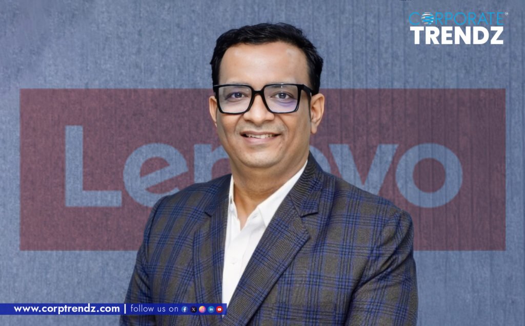 A professional headshot of Amit Luthra, the newly appointed One Lenovo Commercial Leader at Lenovo India.