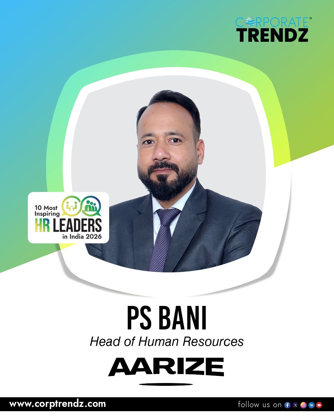 PS Bani — Head of Human Resources, Aarize Group