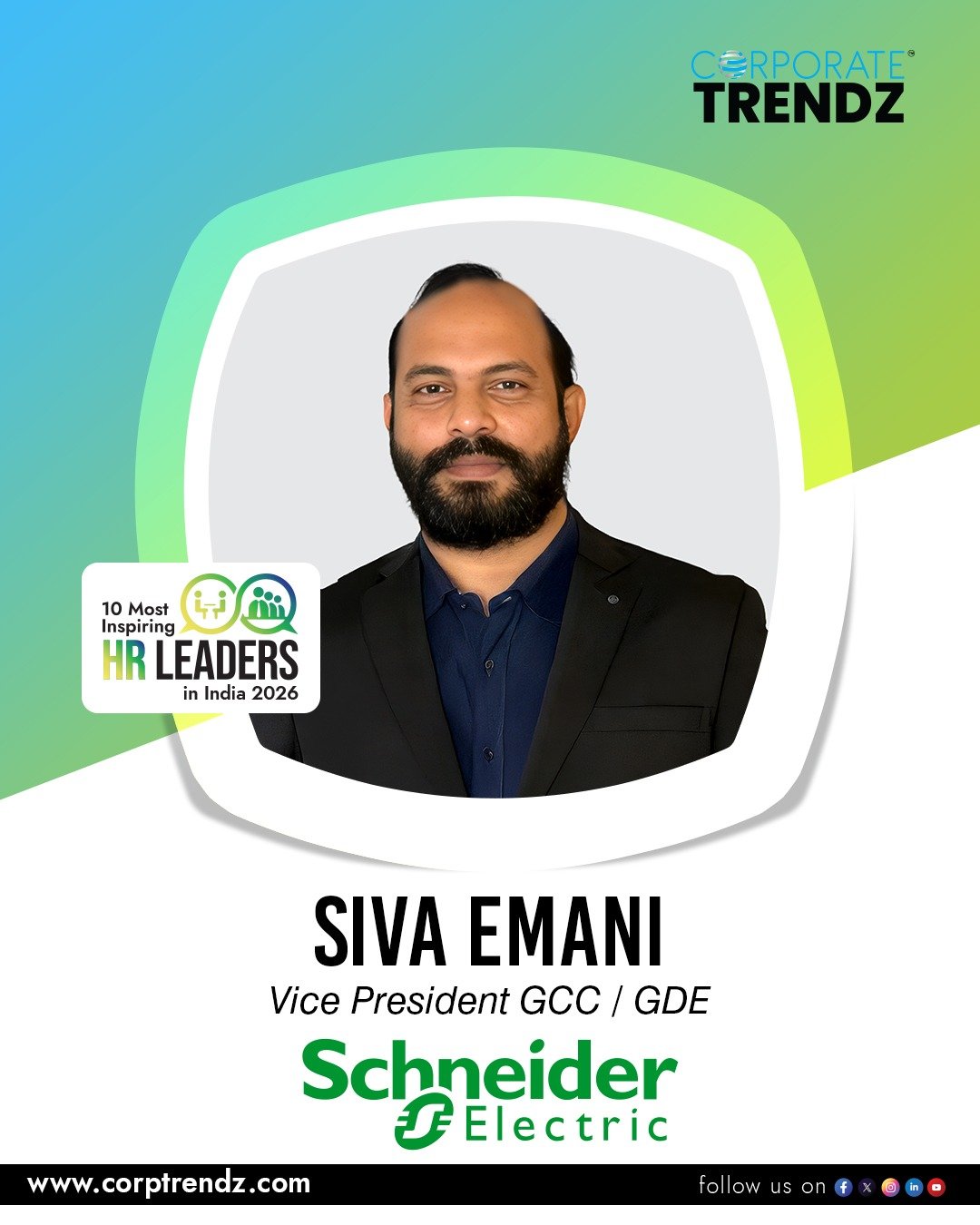 Siva Emani – Vice President GCC/GDE, Schneider Electric