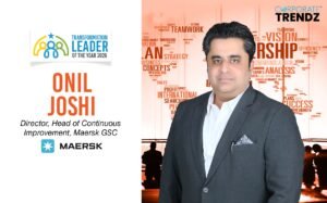 Onil Joshi: Named One of India’s Transformation Leader of the Year 2026 By Corporate TrendZ Business Magazine