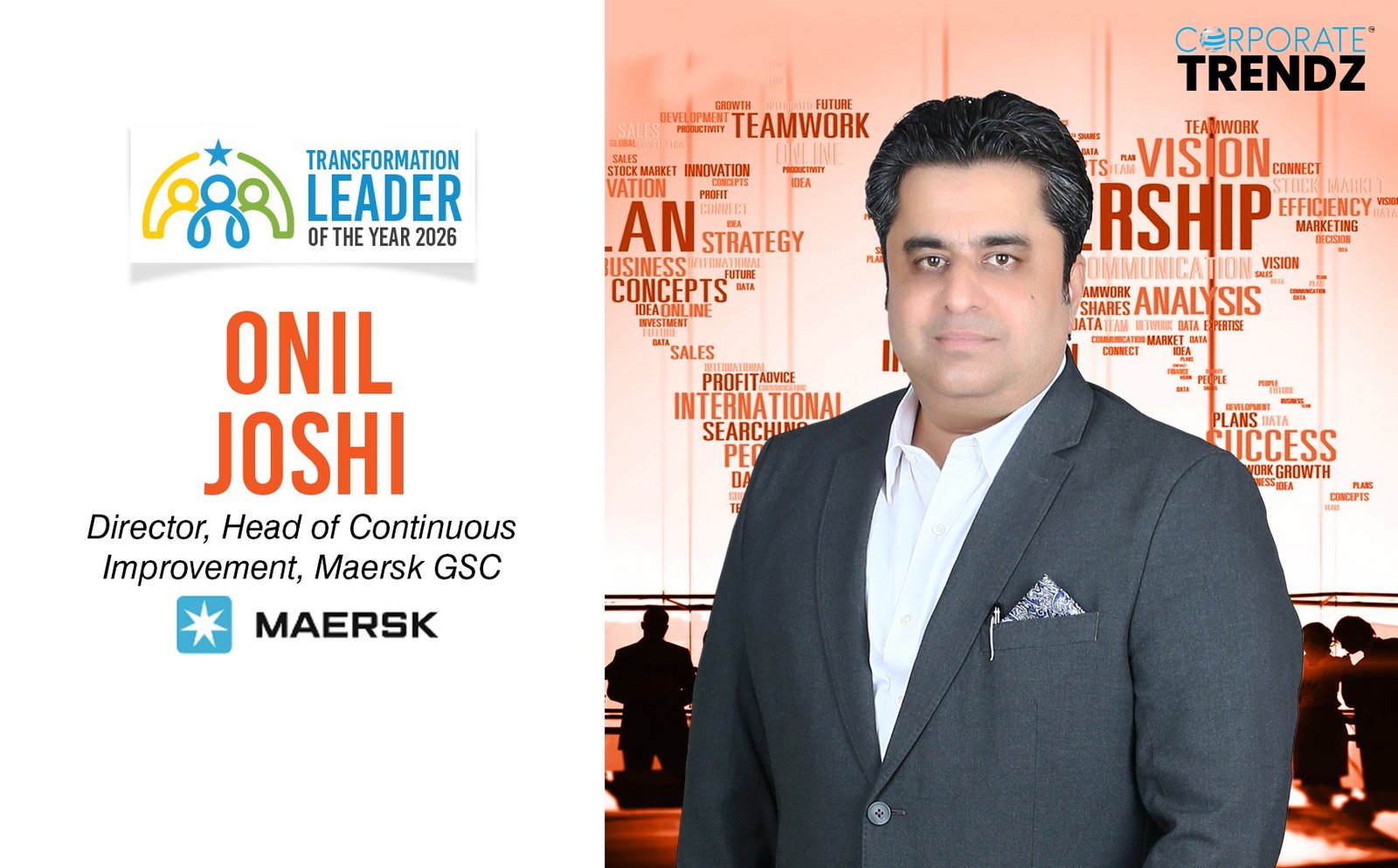 Onil Joshi: Named One of India’s Transformation Leader of the Year 2026 By Corporate TrendZ Business Magazine